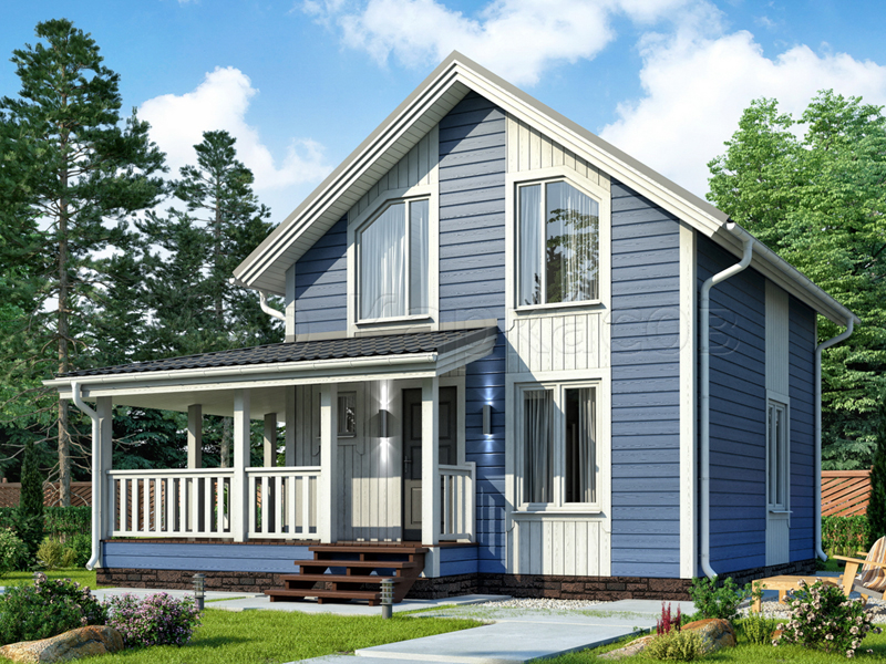 Динской каркасные дома экстерьер