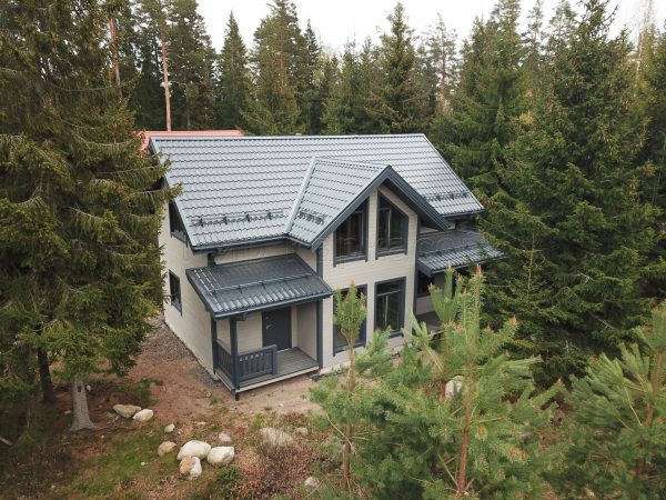 Каркасный дом 7,5х12 поселок Гармония