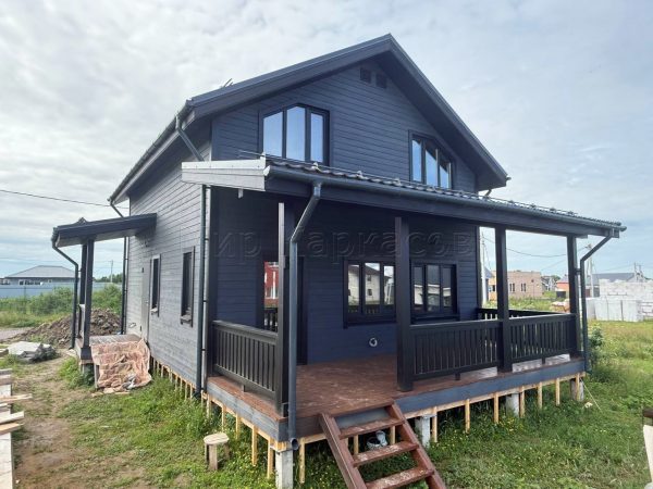 Каркасный дом 8,5х10,5 ТСН Красносельское