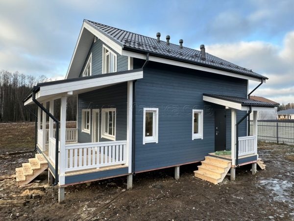 Каркасный дом 7х8 СНТ Заря